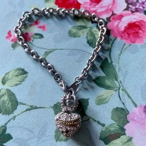 Juicy Couture Crown Heart Bracelet